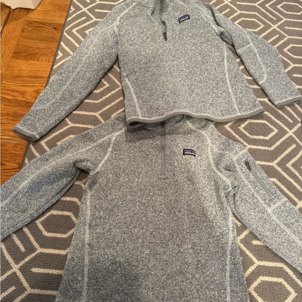 Two Kids Gray Half-Zip Sweater
